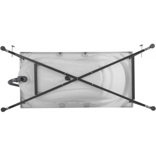 Акриловая ванна AQUANET Grenada 00205493 180x90 см, с каркасом