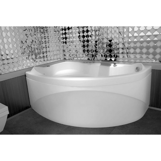 Акриловая ванна AQUANET Jamaica 00205486 L 160x100 см, угловая, с каркасом, асимметричная