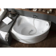 Акриловая ванна AQUANET Jamaica 00205486 L 160x100 см, угловая, с каркасом, асимметричная