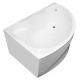 Акриловая ванна AQUANET Jamaica 00205486 L 160x100 см, угловая, с каркасом, асимметричная