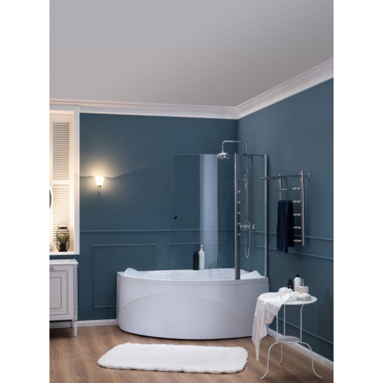 Акриловая ванна AQUANET Jamaica 00205503 R 160x100 см, угловая, с каркасом, асимметричная