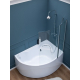 Акриловая ванна AQUANET Jamaica 00205503 R 160x100 см, угловая, с каркасом, асимметричная