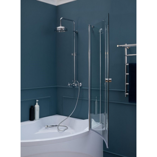 Акриловая ванна AQUANET Jamaica 00205503 R 160x100 см, угловая, с каркасом, асимметричная