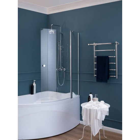 Акриловая ванна AQUANET Jamaica 00205503 R 160x100 см, угловая, с каркасом, асимметричная