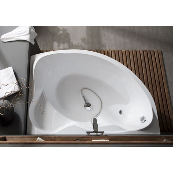 Акриловая ванна AQUANET Jamaica 00205503 R 160x100 см, угловая, с каркасом, асимметричная