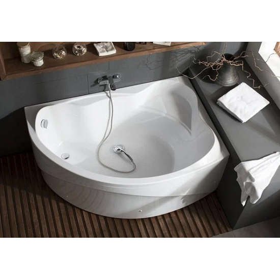 Акриловая ванна AQUANET Jamaica 00205503 R 160x100 см, угловая, с каркасом, асимметричная