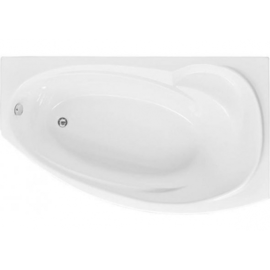 Акриловая ванна AQUANET Jersey 00205329 R 170x100 см, угловая, с каркасом, асимметричная