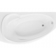 Акриловая ванна AQUANET Jersey 00205405 L 170x100 см, угловая, с каркасом, асимметричная