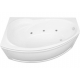 Акриловая ванна AQUANET Jersey 00205405 L 170x100 см, угловая, с каркасом, асимметричная