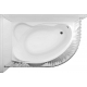 Акриловая ванна AQUANET Jersey 00205405 L 170x100 см, угловая, с каркасом, асимметричная