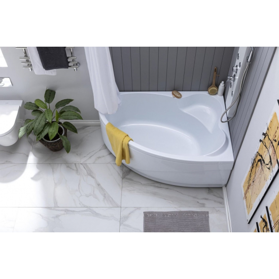 Акриловая ванна AQUANET Mayorca 00205438 R 150x100 см, угловая, с каркасом, асимметричная
