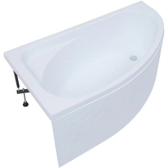 Акриловая ванна AQUANET Mia к/с133 246817 L 140x80 см, угловая, с каркасом, асимметричная