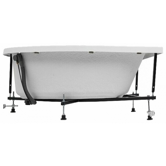 Акриловая ванна AQUANET Mia к/с133 246817 L 140x80 см, угловая, с каркасом, асимметричная