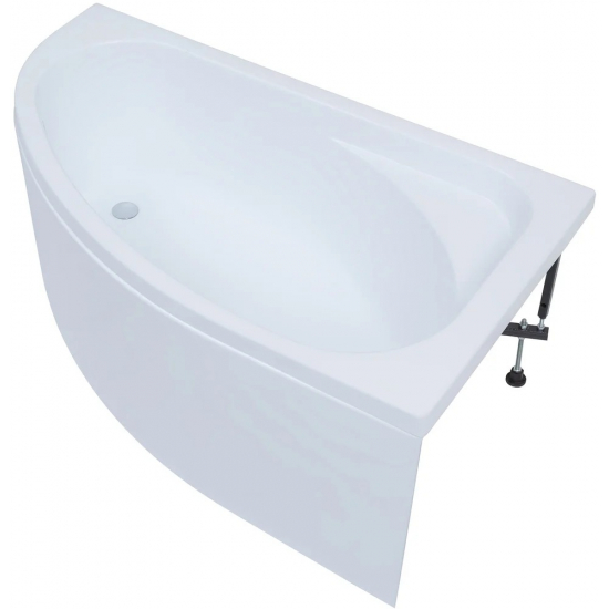 Акриловая ванна AQUANET Mia к/с133 246887 R 140x80 см, угловая, с каркасом, асимметричная