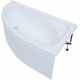 Акриловая ванна AQUANET Mia к/с133 246887 R 140x80 см, угловая, с каркасом, асимметричная