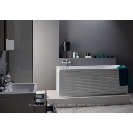 Акриловая ванна AQUANET Nord 205305 140x70 см, с каркасом