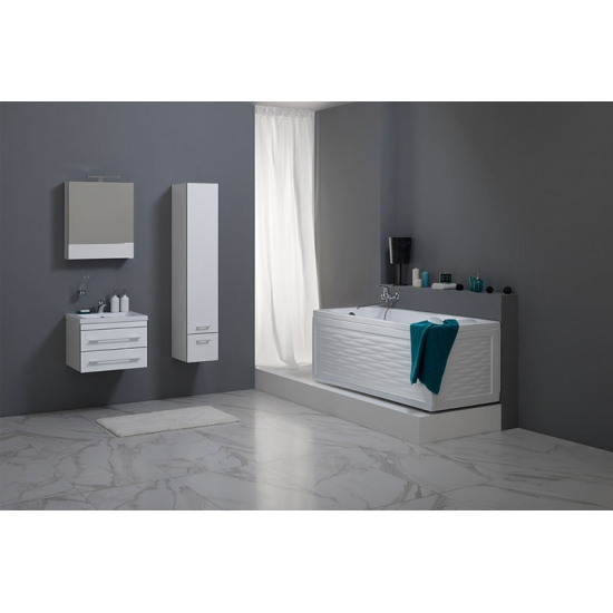 Акриловая ванна AQUANET Nord 205533 160x70 см, с каркасом