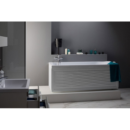 Акриловая ванна AQUANET Nord 205533 160x70 см, с каркасом