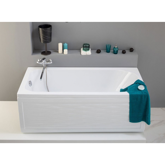 Акриловая ванна AQUANET Nord 205533 160x70 см, с каркасом