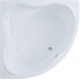 Акриловая ванна AQUANET Palau 00205535 140x140 см, угловая, с каркасом, четверть круга