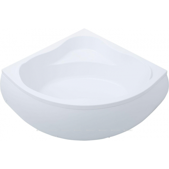 Акриловая ванна AQUANET Palau 00205535 140x140 см, угловая, с каркасом, четверть круга