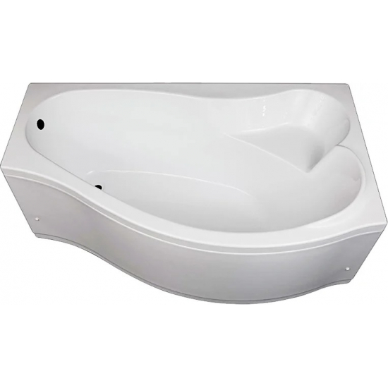 Акриловая ванна AQUANET Palma 00205537 R 170x100 см, угловая, с каркасом, асимметричная