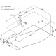 Акриловая ванна AQUANET Palma 00205537 R 170x100 см, угловая, с каркасом, асимметричная