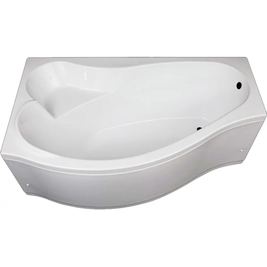 Акриловая ванна AQUANET Palma 00205737 L 170x100 см, угловая, с каркасом, асимметричная