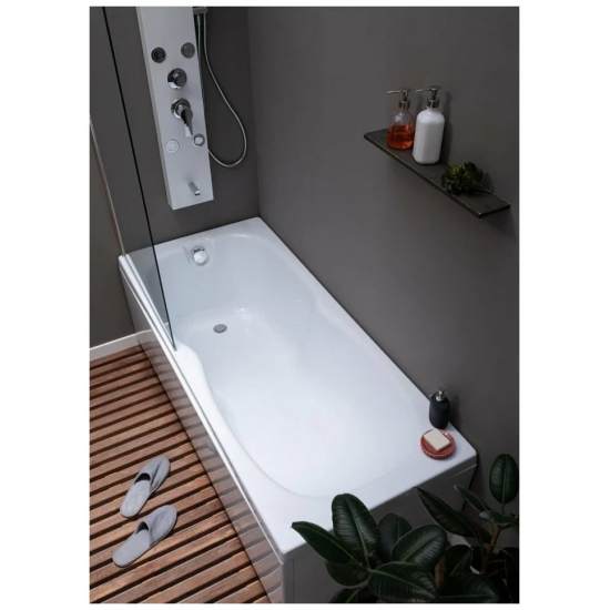 Акриловая ванна AQUANET Riviera 231080 180x80 см, с каркасом