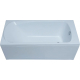 Акриловая ванна AQUANET Roma 150x70 см, с каркасом