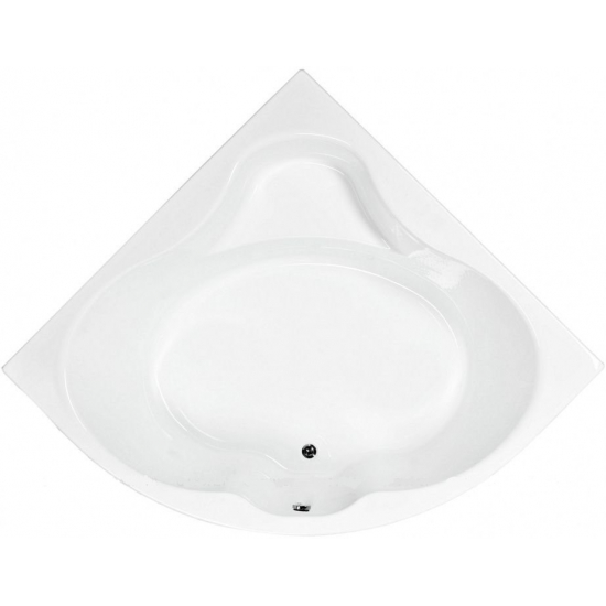 Акриловая ванна AQUANET Santiago 00205545 160x160 см, угловая, с каркасом, четверть круга