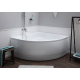 Акриловая ванна AQUANET Santiago 00205545 160x160 см, угловая, с каркасом, четверть круга