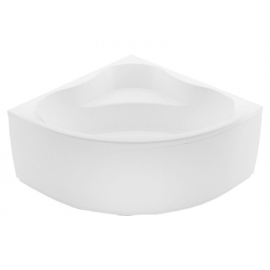 Акриловая ванна AQUANET Santiago 00205545 160x160 см, угловая, с каркасом, четверть круга