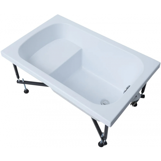 Акриловая ванна AQUANET Seed 246173 110x70 см, с каркасом
