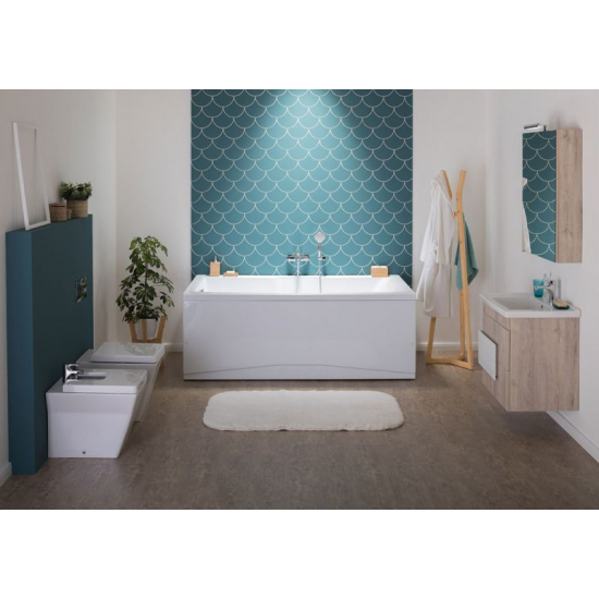 Акриловая ванна AQUANET Vega 00205556 190x100 см, с каркасом