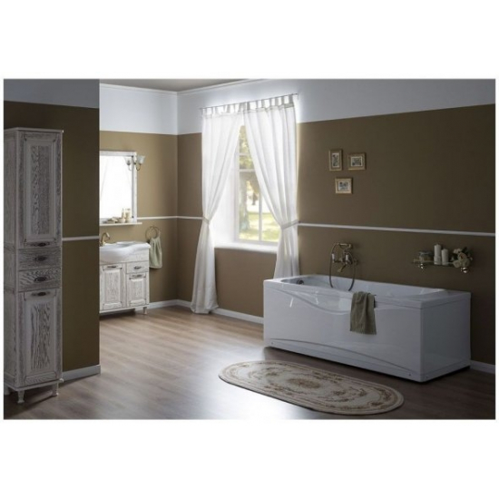 Акриловая ванна AQUANET Viola 242745 180x75 см, с каркасом