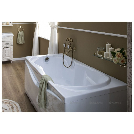 Акриловая ванна AQUANET Viola 242745 180x75 см, с каркасом