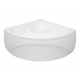 Акриловая ванна AQUANET Vitoria 00205371 135x135 см, угловая, с каркасом, четверть круга