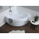 Акриловая ванна AQUANET Vitoria 00205371 135x135 см, угловая, с каркасом, четверть круга