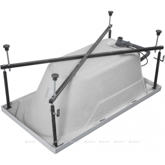 Акриловая ванна AQUANET West 00205300 130x70 см, с каркасом