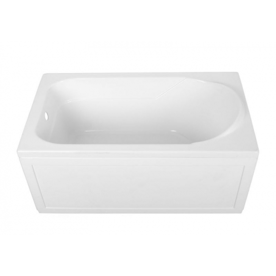 Акриловая ванна AQUANET West 00205558 120x70 см, с каркасом