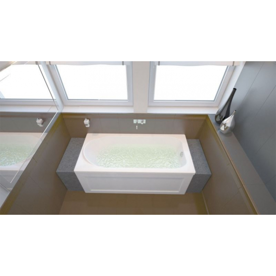 Акриловая ванна AQUANET West 00205558 120x70 см, с каркасом