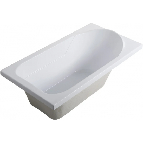 Акриловая ванна AQUANET West 00205558 120x70 см, с каркасом