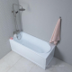 Акриловая ванна AQUANET West 00205564 160x70 см, с каркасом