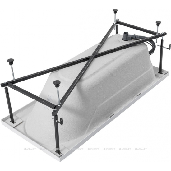 Акриловая ванна AQUANET West 00205564 160x70 см, с каркасом