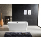 Акриловая ванна AZARIO Lincoln 160x80x55
