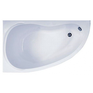 Акриловая ванна BAS Алегра L 150x90 см, угловая, с каркасом, асимметричная