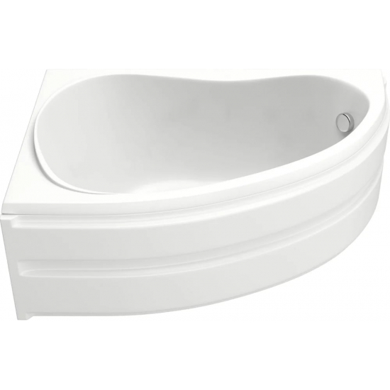 Акриловая ванна BAS Алегра L 150x90 см, угловая, с каркасом, асимметричная