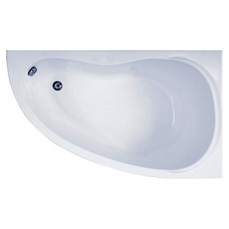 Акриловая ванна BAS Алегра R 150x90 см, угловая, с каркасом, асимметричная