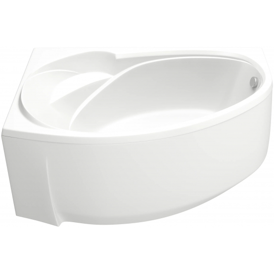 Акриловая ванна BAS Фэнтази 150х90 L левая с каркасом